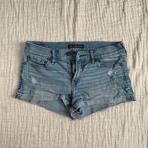 Abercrombie & Fitch Low Rise Denim Shorts size 27